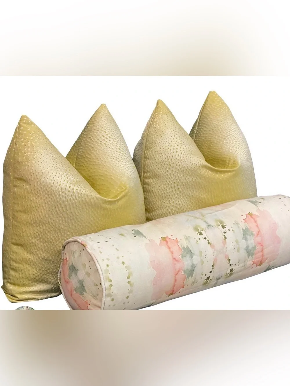 Chartreuse Lizard Custom Euro Covers (3)